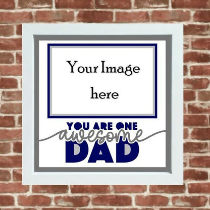 Male collage picture frame - Forever After Boutique