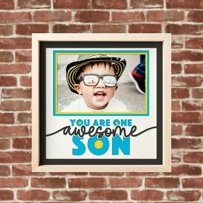 Male collage picture frame - Forever After Boutique