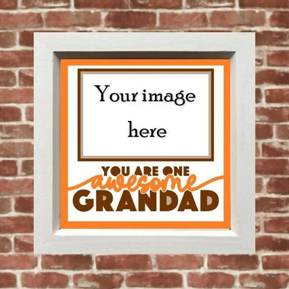 Male collage picture frame - Forever After Boutique