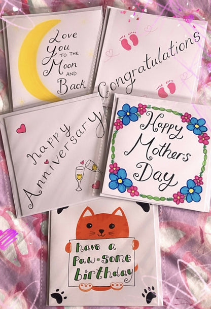 personalised cards handmade york