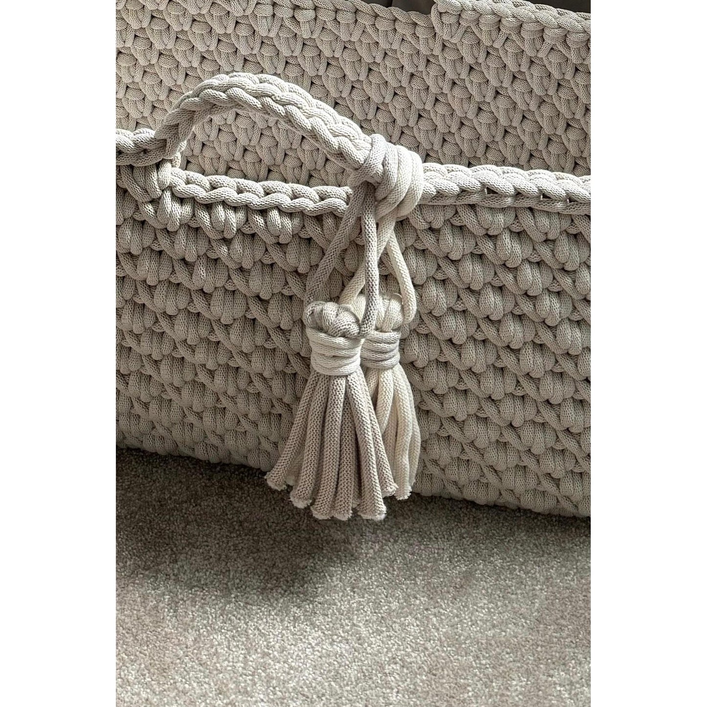 Handmade Neutral Moses Basket