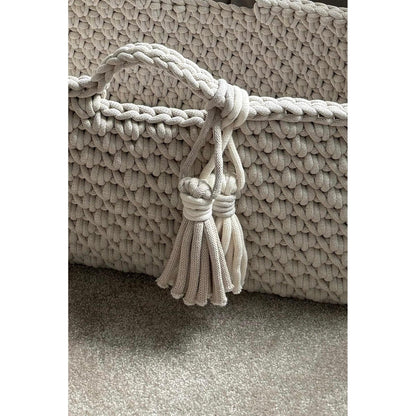 Handmade Neutral Moses Basket