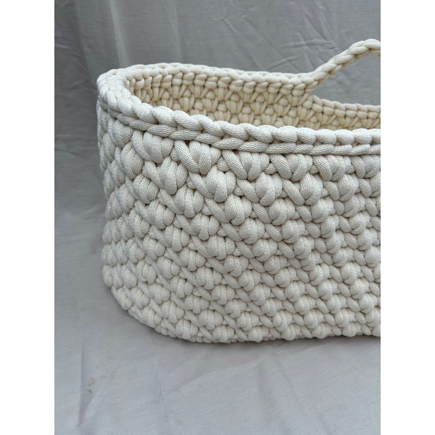 Handmade Neutral Moses Basket