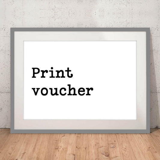 Mounted Print Voucher - Forever After Boutique