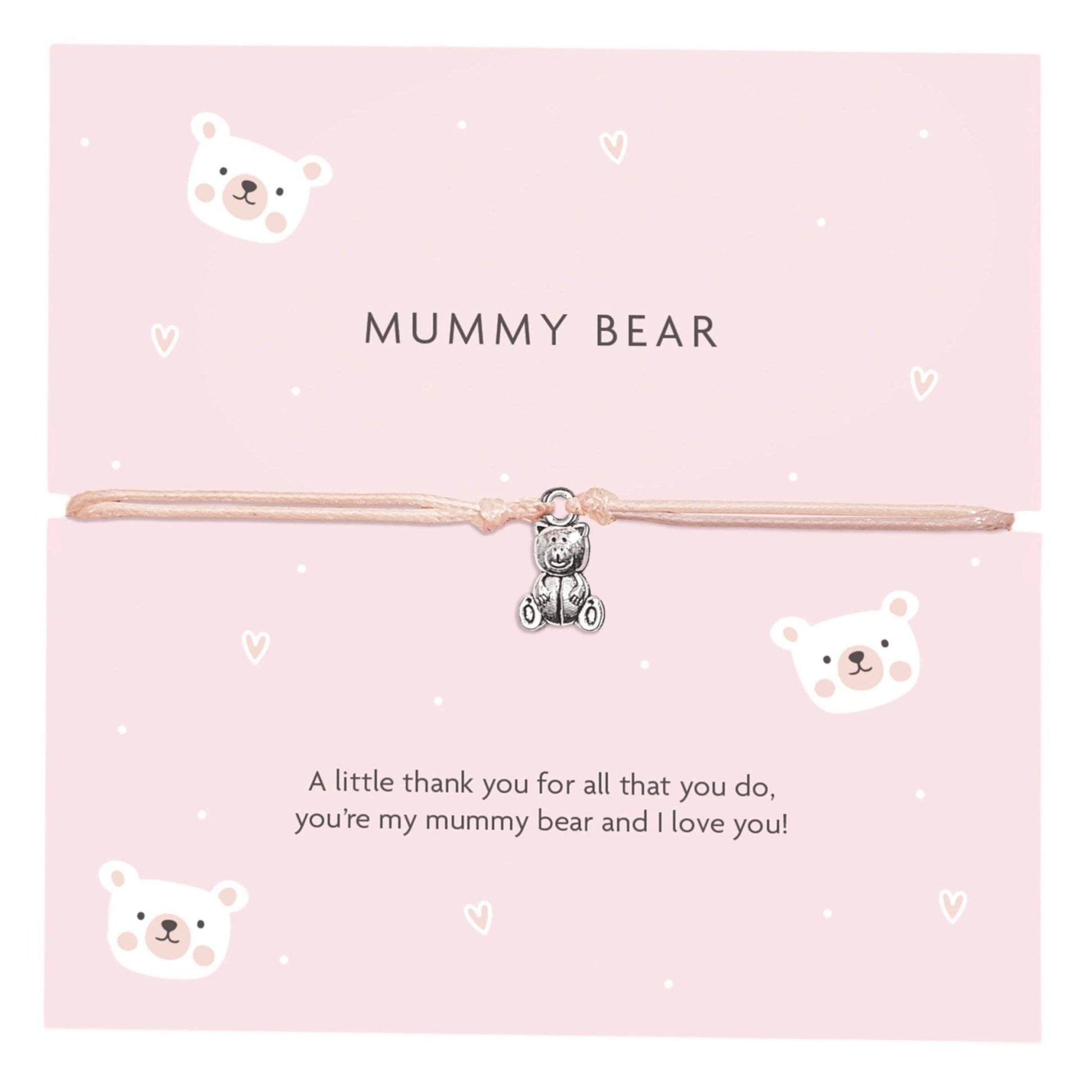 Mummy Bear Bracelet - Forever After Boutique