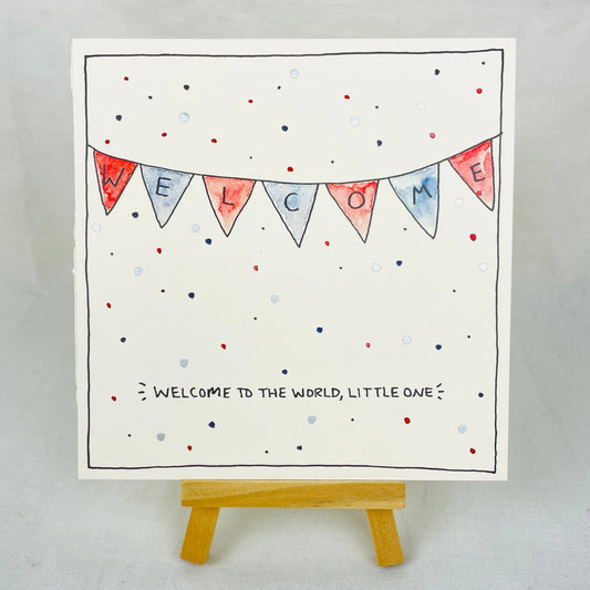 New Baby Card - Welcome to the World Little One - Forever After Boutique
