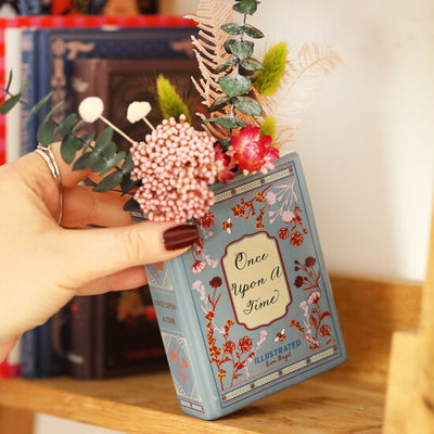 Mini Ceramic Book Vase - Once Upon A Time