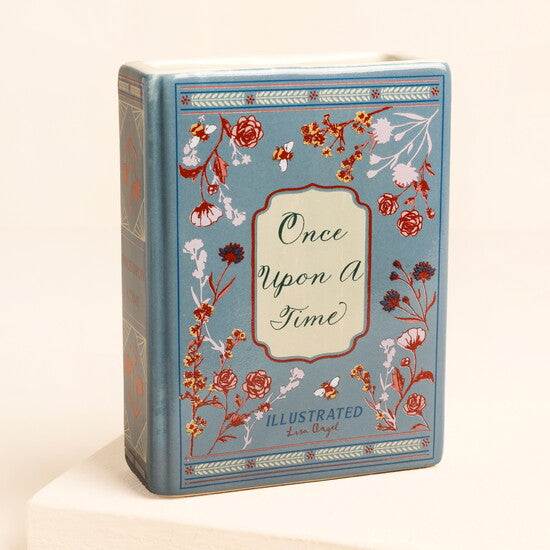 Mini Ceramic Book Vase - Once Upon A Time
