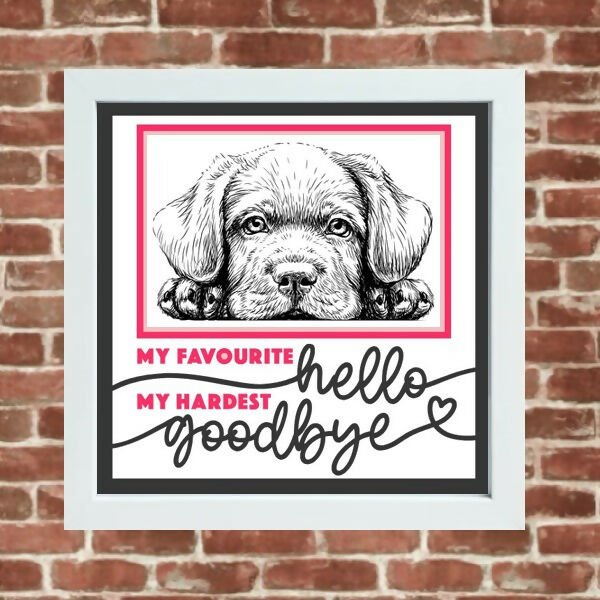 Pet collage picture frame - Forever After Boutique