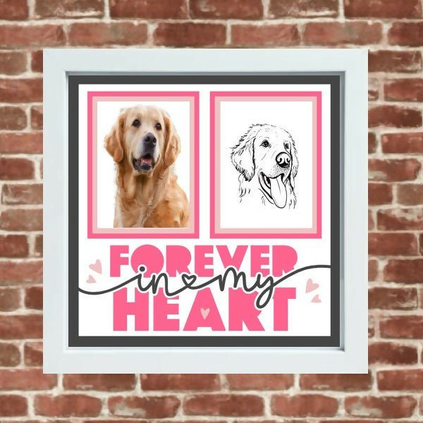 Pet collage picture frame - Forever After Boutique