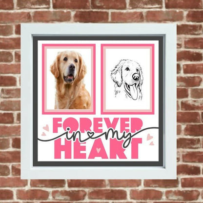 Pet collage picture frame - Forever After Boutique
