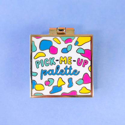 Pick-Me-Up Palette Gold Enamel Pin