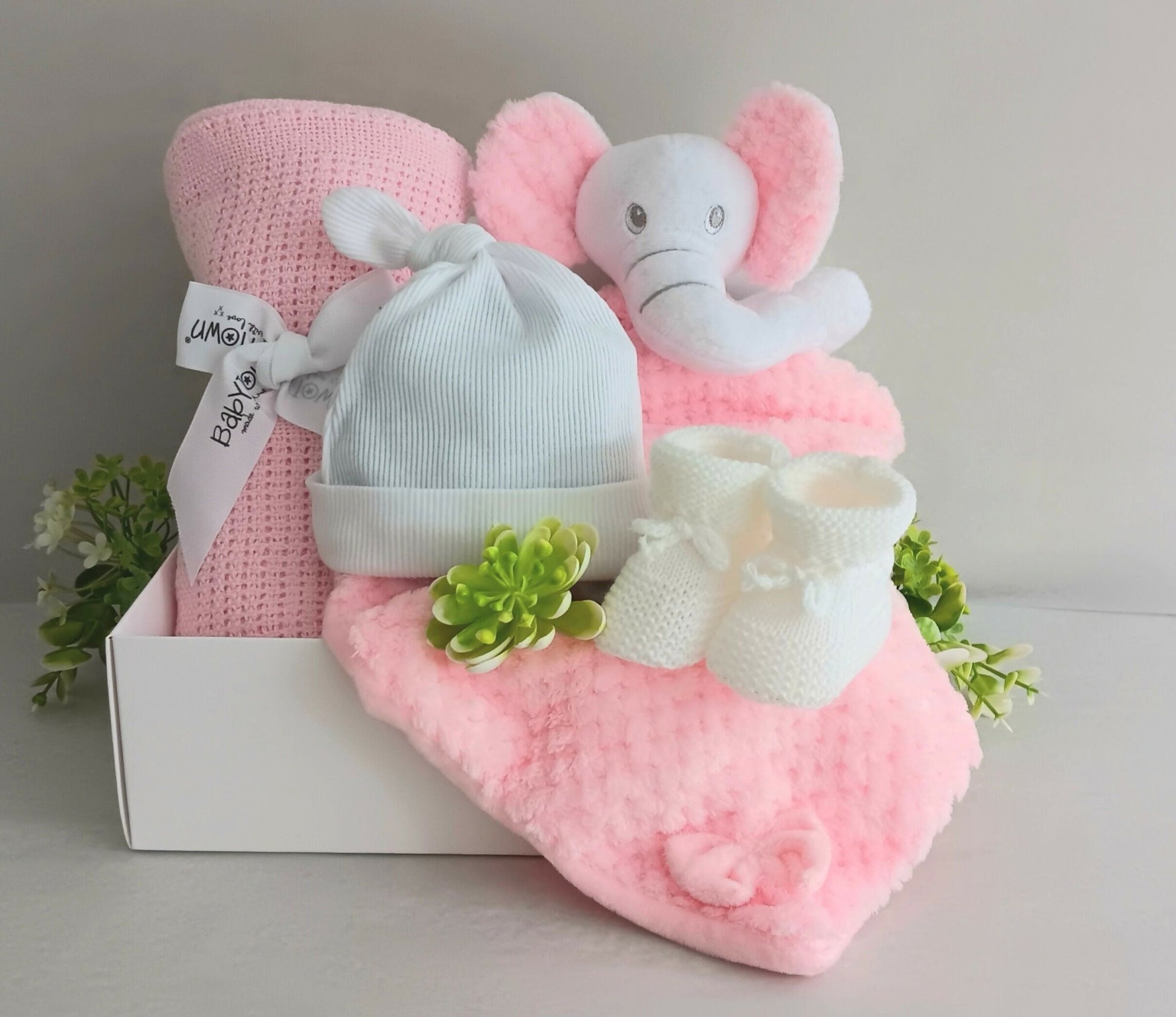 Pink Elephant Gift Hamper - Forever After Boutique