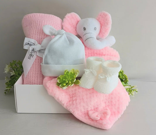 Pink Elephant Gift Hamper - Forever After Boutique