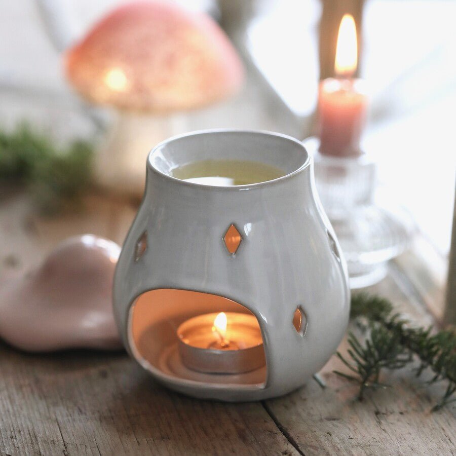 Pink Toadstool Wax Burner - Forever After Boutique