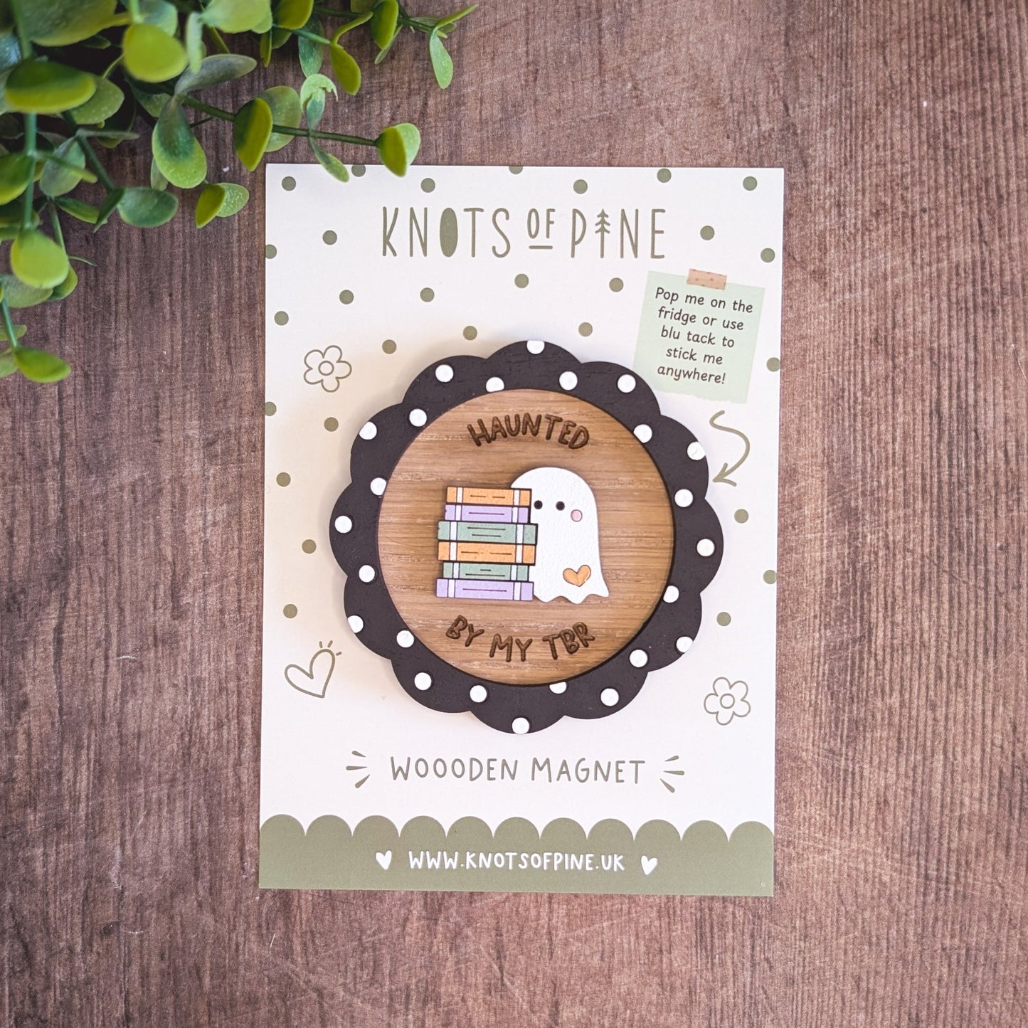 Haunted by my TBR magnet