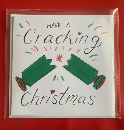 Cracking christmas green