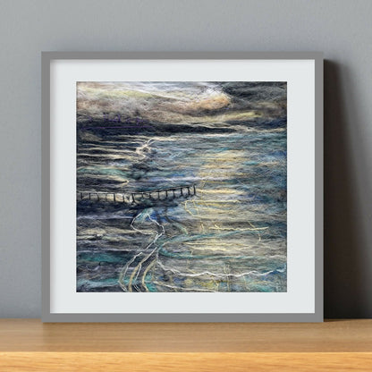 Saltburn by the Sea - Cliff Top view of Saltburn Pier - Forever After Boutique