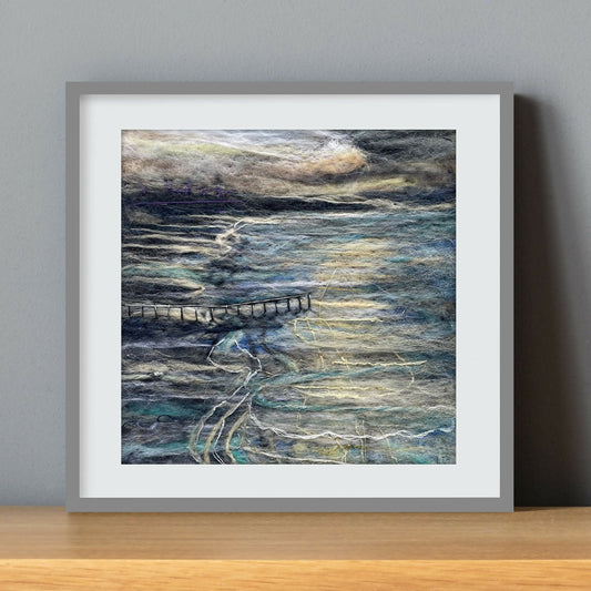 Saltburn by the Sea - Cliff Top view of Saltburn Pier - Forever After Boutique