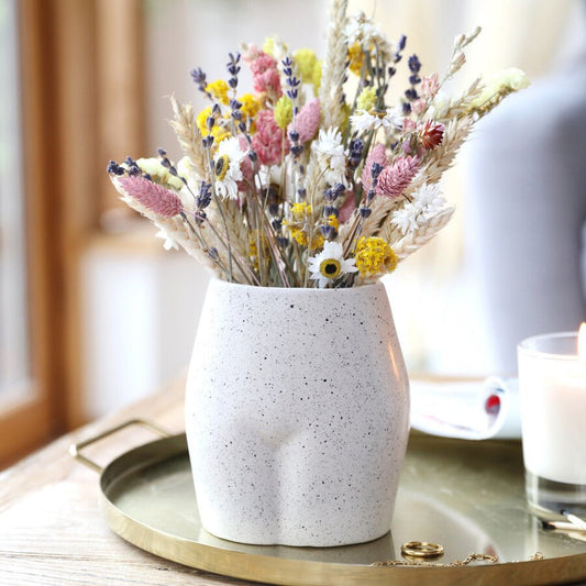 Speckled Bum Vase - Forever After Collective