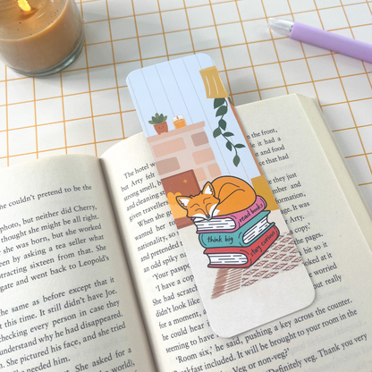 Stay Curious Bookmark ft. Maple the Fox