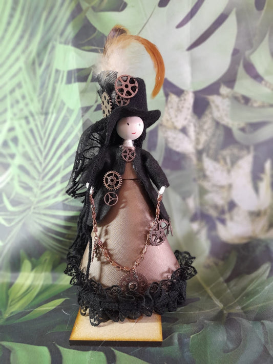 Steampunk Doll: Lady Octavia Gearwright - Forever After Boutique