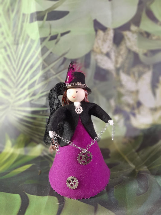 Steampunk Doll: Miss Violet Gearling - Forever After Boutique