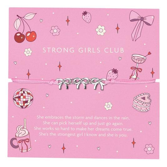 Strong Girls Club Bracelet - Forever After Boutique