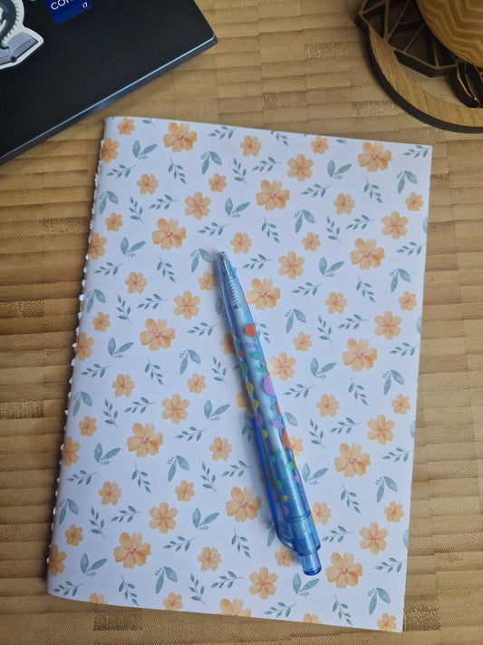 Summer Flower Handmade Soft Cover Notebook - Forever After Boutique