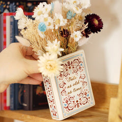 Mini Ceramic Book Vase - Tale As Old As Time