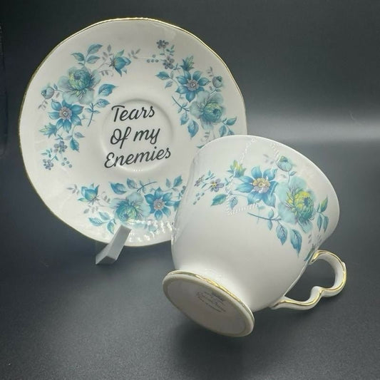 Tears of my Enemies Teacup Set - Forever After Boutique