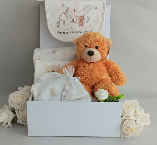 Teddy Bear Baby Hamper - Forever After Boutique