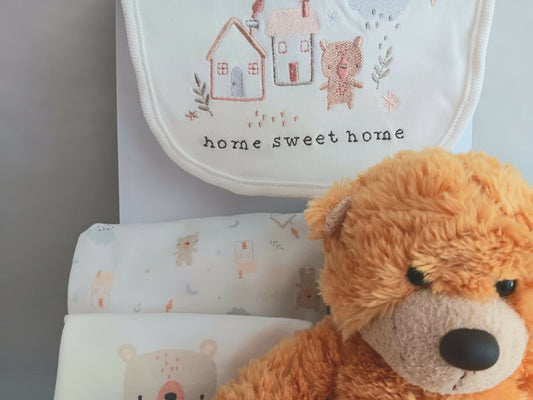 Teddy Bear Baby Hamper - Forever After Boutique