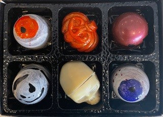 Halloween Assorted Chocolates Selection x6