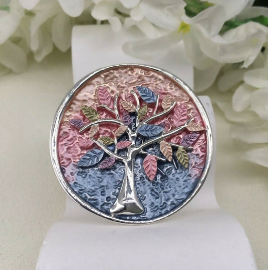 Tree of Life Magnetic Brooch: Multi - Forever After Boutique