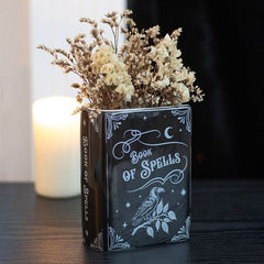 Vase: Book of Spells Ceramic Flower Vase
