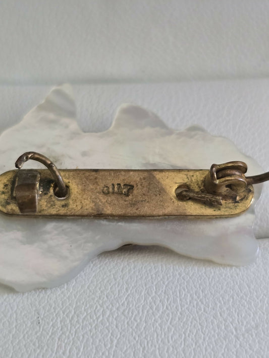Vintage Horseshoe Brooch - Gilt - Forever After Boutique