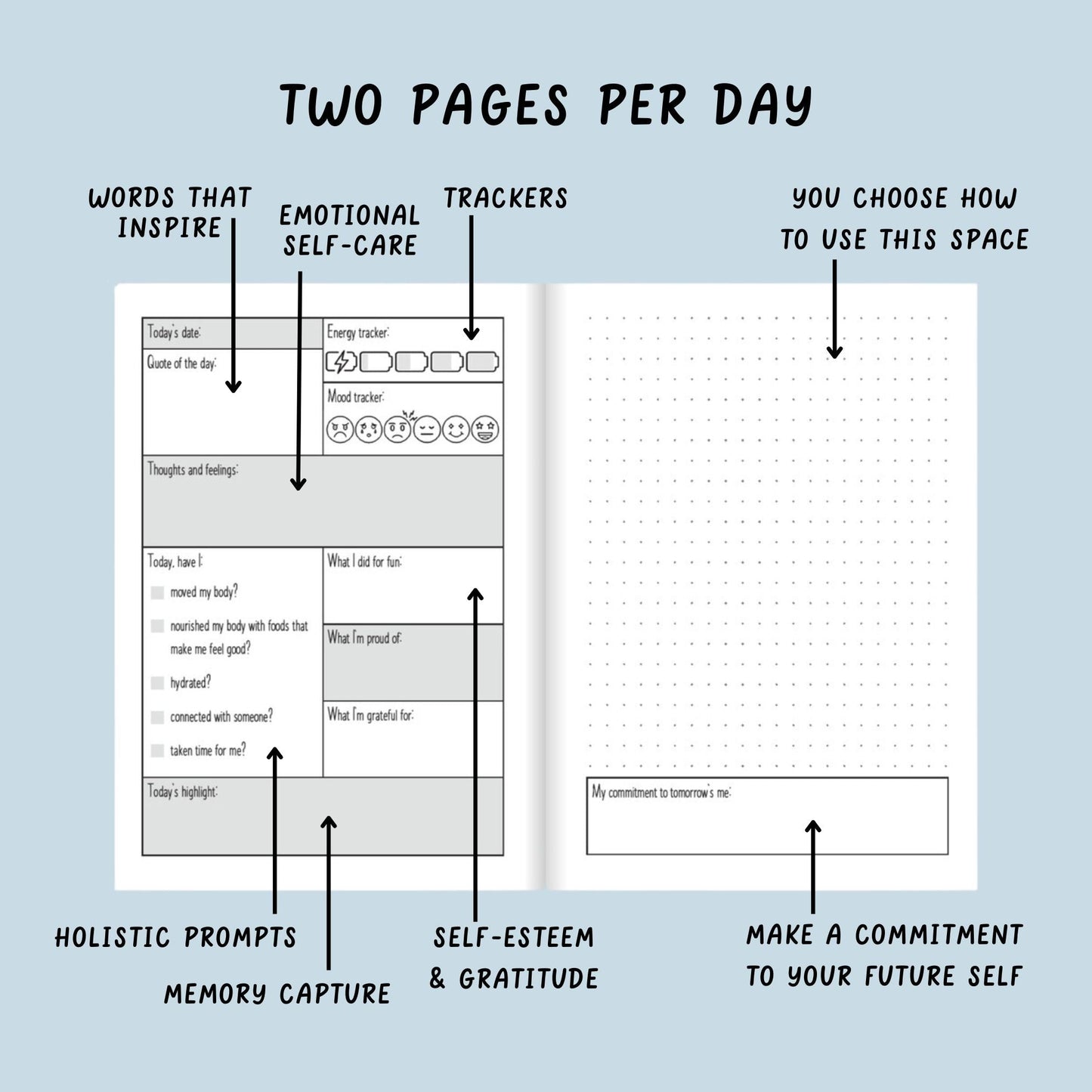 My Wellbeing Journal | bring more self-care to your daily life