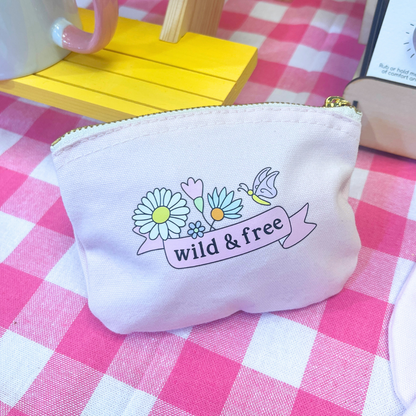Wild and Free Mini Pouch