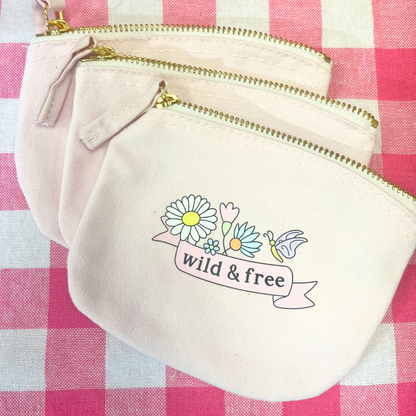 Wild and Free Mini Pouch