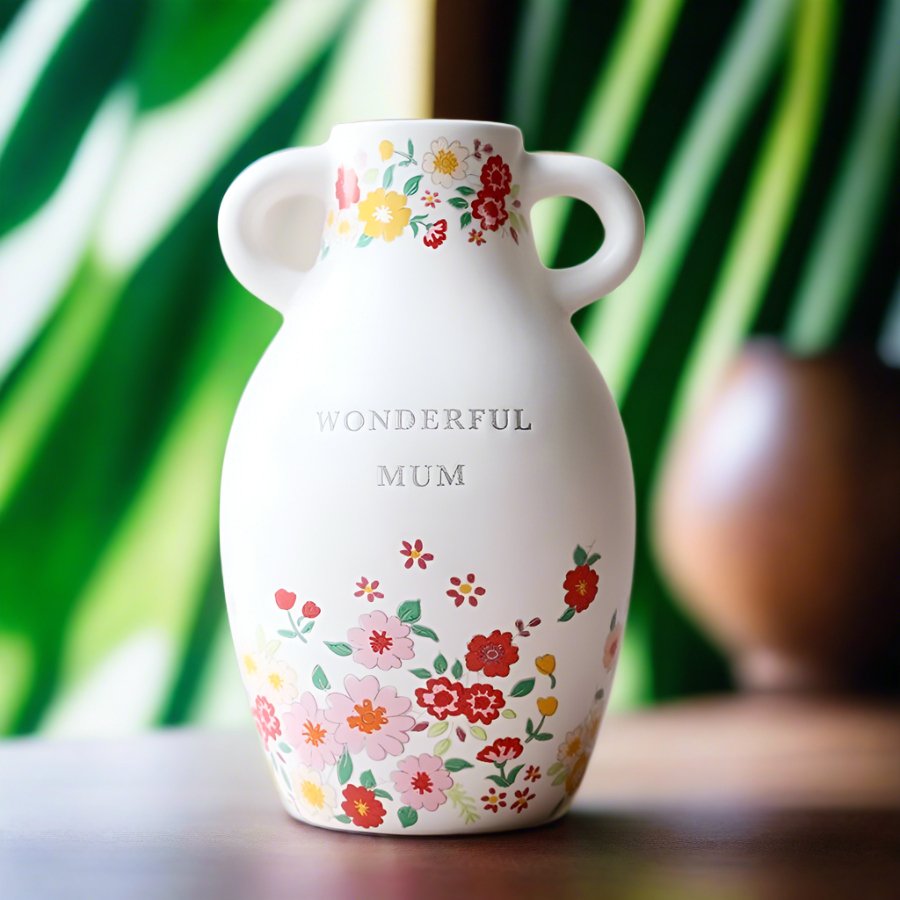 Wonderful Mum Ceramic Floral Vase - Forever After Collective