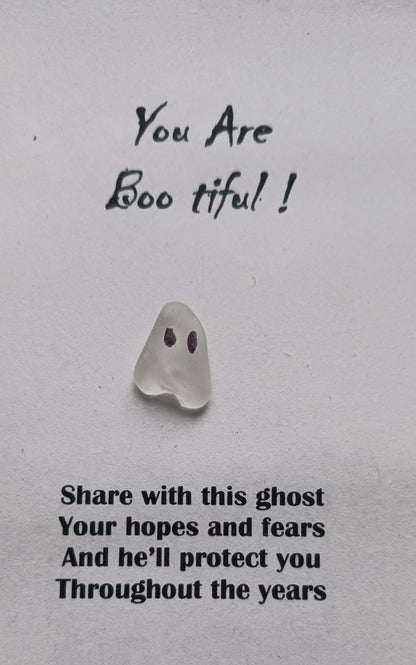 Sea Glass Ghost Pocket Hug