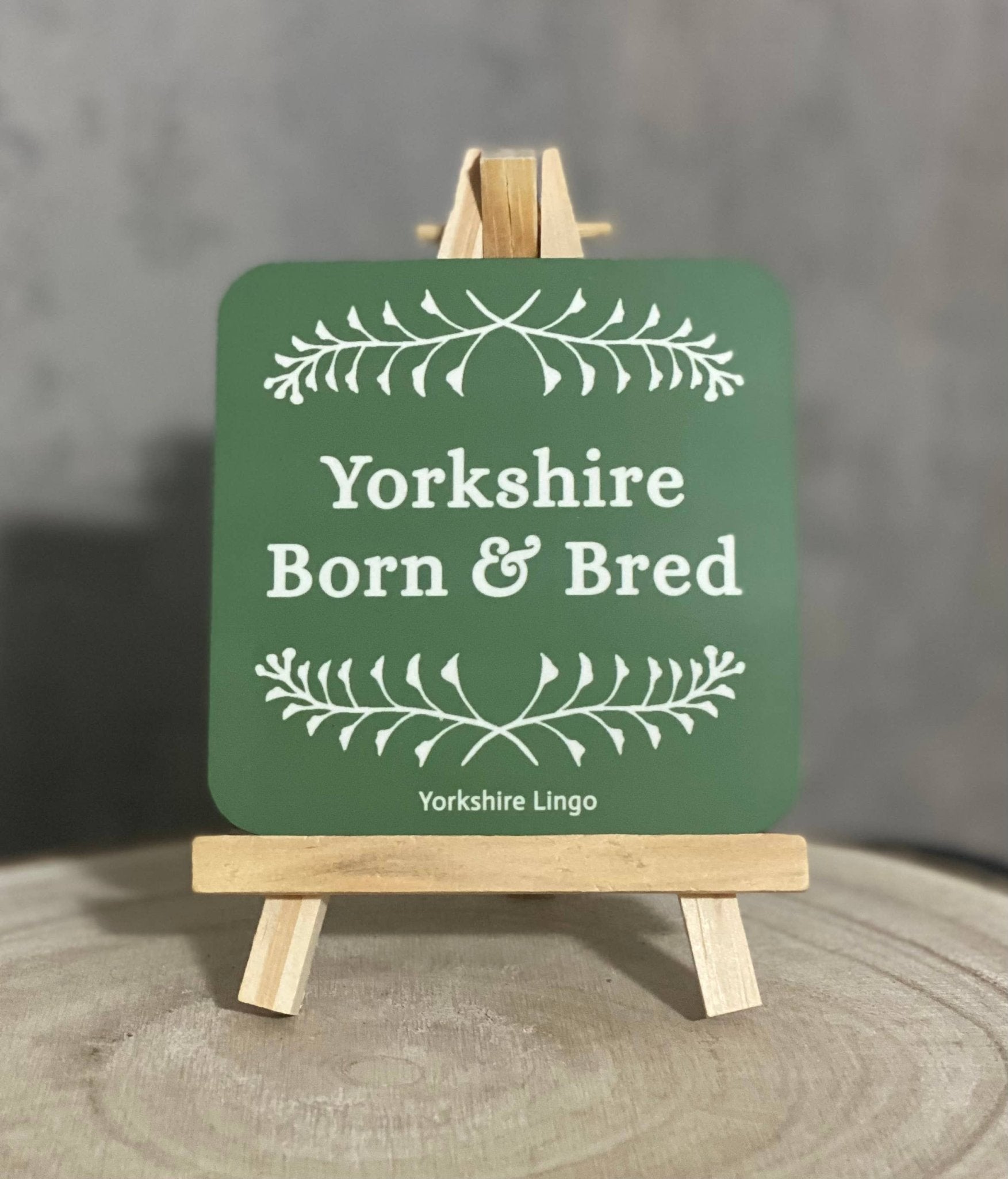 Yorkshire Born & Bred – Yorkshire Coaster - Forever After Boutique