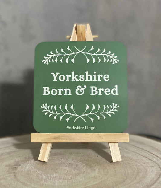 Yorkshire Born & Bred – Yorkshire Coaster - Forever After Boutique
