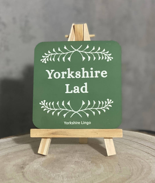 Yorkshire Lad – Yorkshire Coaster - Forever After Boutique
