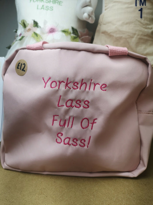Yorkshire lass full of sass bag - Forever After Boutique