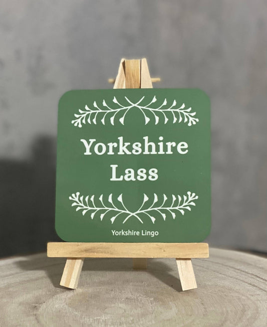 Yorkshire Lass Yorkshire Coaster - Forever After Boutique