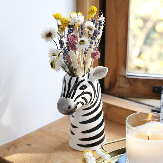 Zebra Vase - Forever After Collective