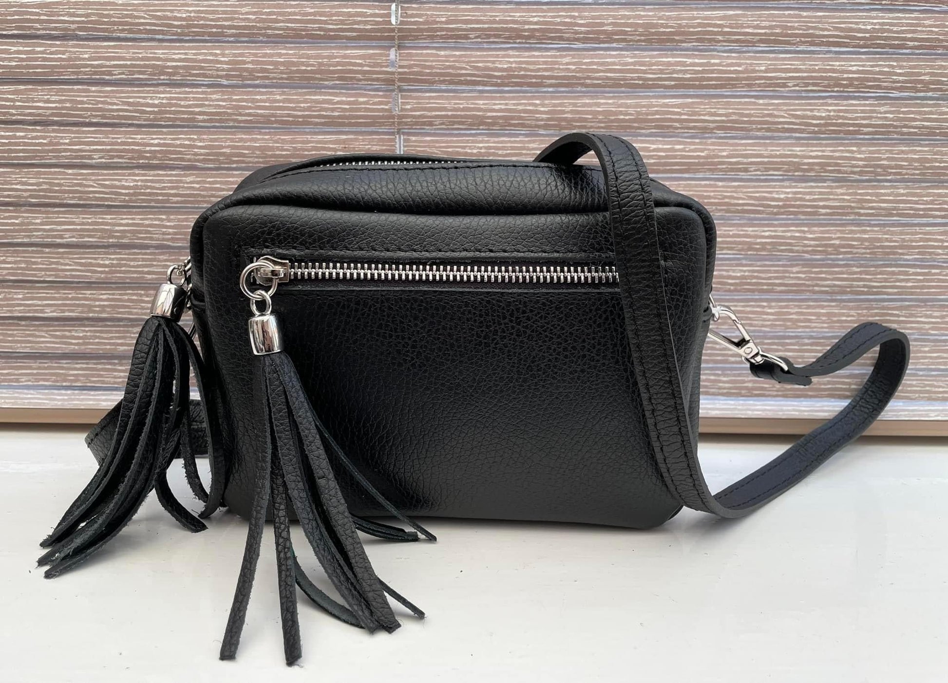 Leather Crossbody Camera Bag - various colours available - Forever After Collective