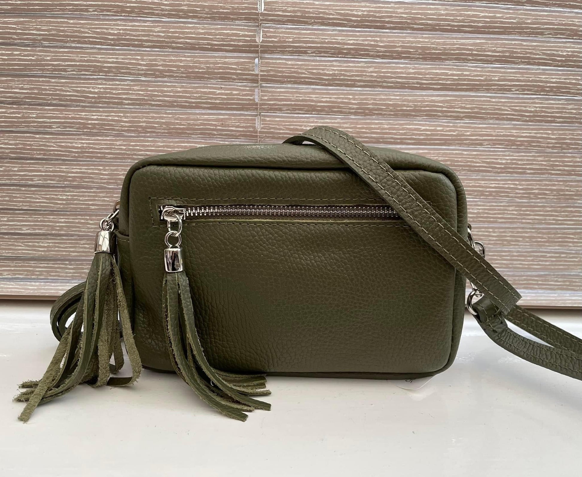 Leather Crossbody Camera Bag - various colours available - Forever After Collective